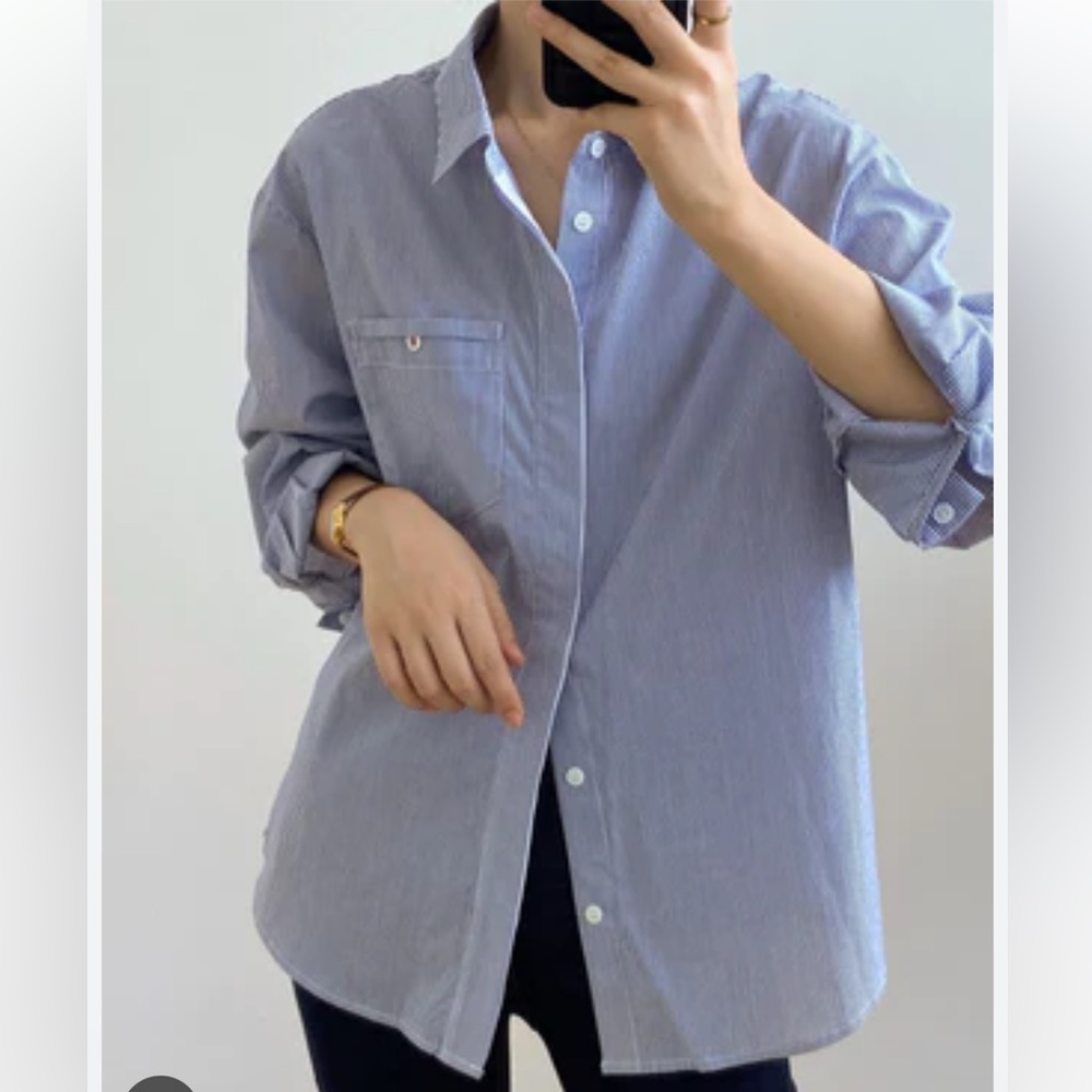 Aritzia x Talula Boyfriend Button Down - M